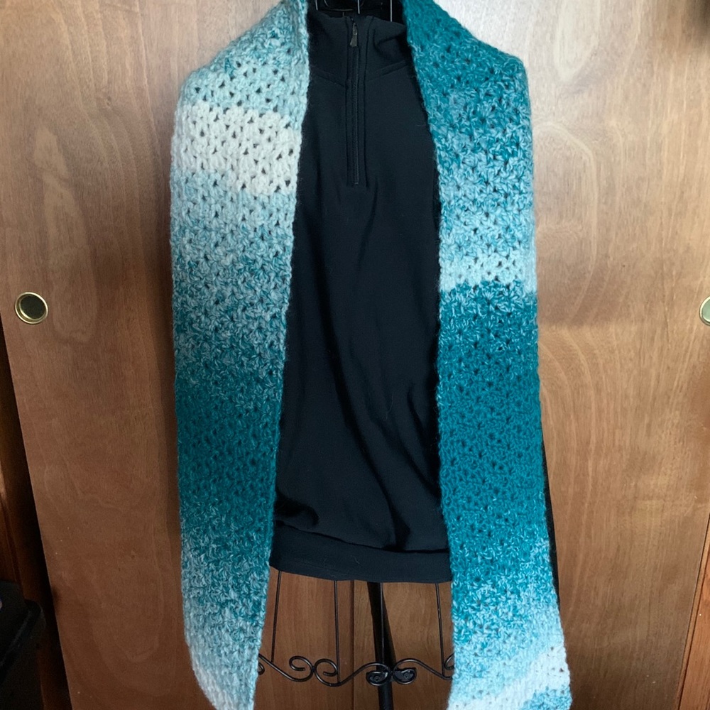 Crocheted Winter Scarf